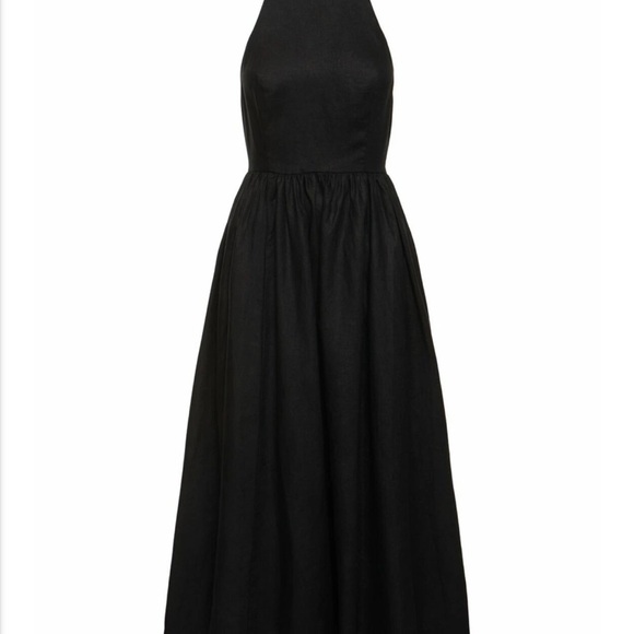 REFORMATION Percy Linen Midi Dress - Picture 5 of 11